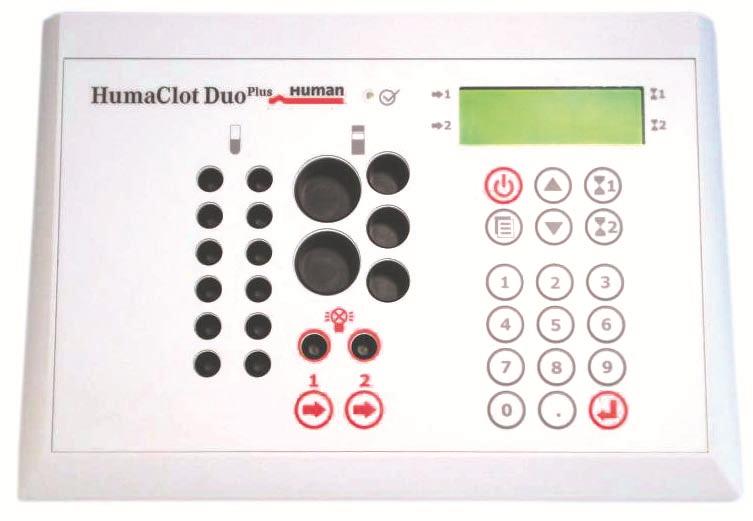 Анализаторы-коагулометры HumaClot Duo Plus, HumaClot Junior